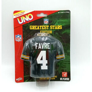 2007 Brett Favre UNO Greatest Stars‎ Edition NFL Green Bay Packers Sababa Toys